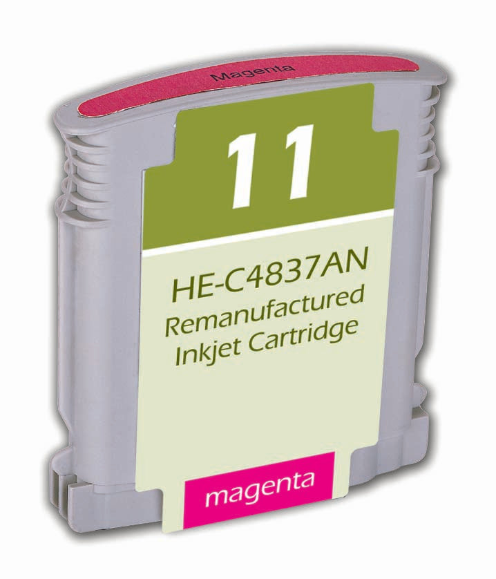Remanufactured Magenta Ink Cartridge for HP BI1100 / BI2200 + More 28ML (11 / C4837A)