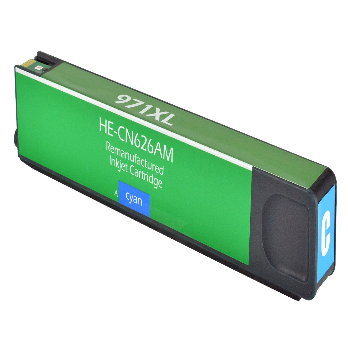 Remanufactured Cyan Ink Cartridge for HP OFFICEJET PRO X451DN / OFFICEJET PRO X451DW + More 6.6K High Yield (CN626AM / 971XL)