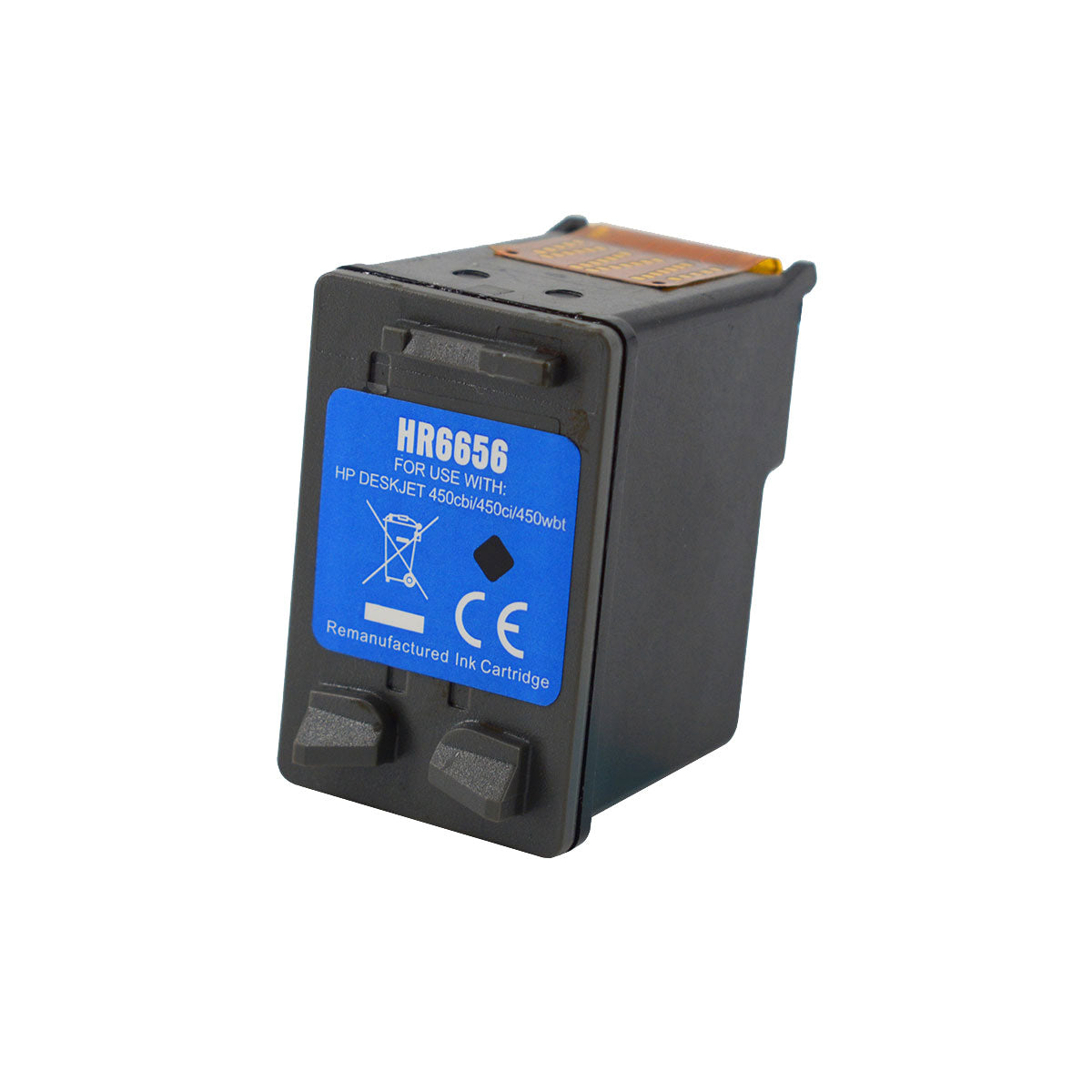 Remanufactured Black Ink Cartridge for HP DESKJET 4110 / DESKJET 450CBI + More (C6656AN / 56)