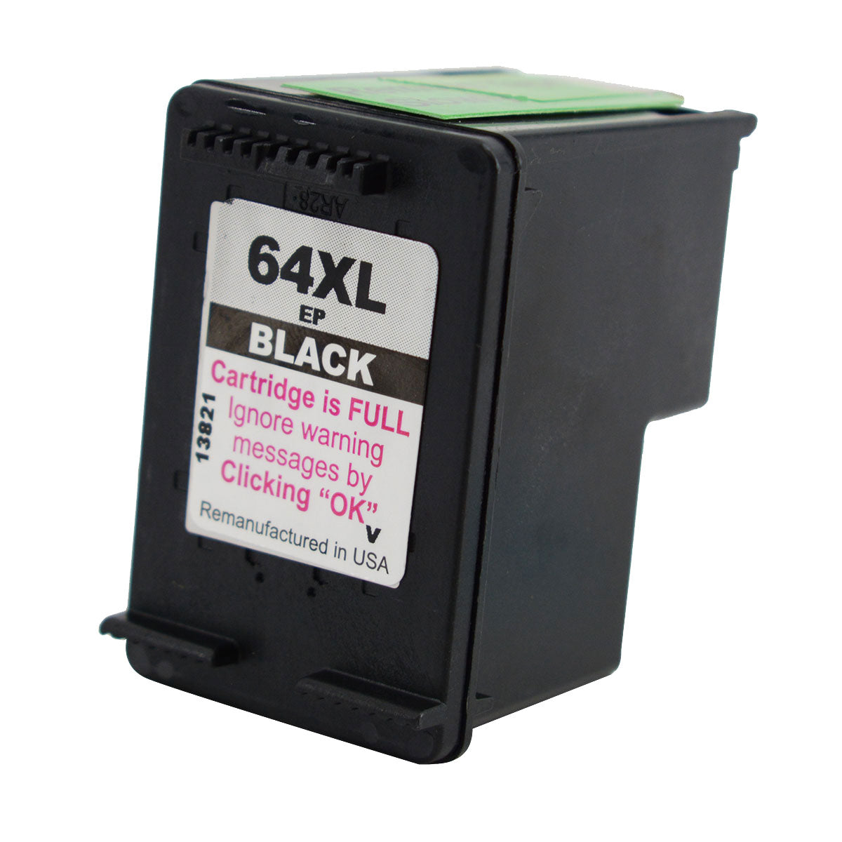 Remanufactured Black Ink Cartridge for HP ENVY INSPIRE 7255E / ENVY INSPIRE 7955E + More (N9J92AN / 64XL)