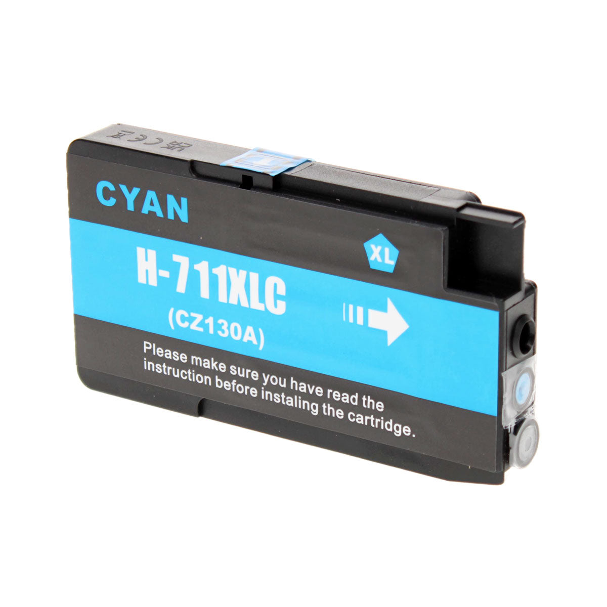 Remanufactured Cyan Ink Cartridge for HP DESIGNJET T100 / DESIGNJET T120 + More 29ml (CZ130A / 711)