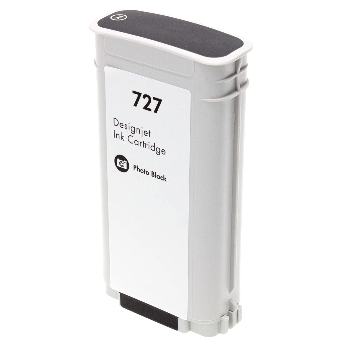 Remanufactured Photo Black Ink Cartridge for HP DESIGNJET T1500 / DESIGNJET T1530 + More 130ml (B3P23A / 727)