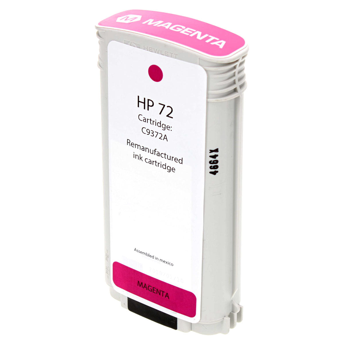 Remanufactured Magenta Ink Cartridge for HP DESIGNJET HD PRO (L3S82A) / DESIGNJET SD PRO (L3S81B) + More 130ml (C9372A / 72)