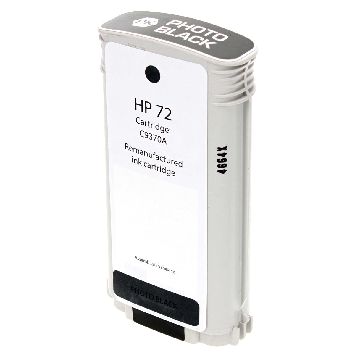 Remanufactured Photo Black Ink Cartridge for HP DESIGNJET HD PRO (L3S82A) / DESIGNJET SD PRO (L3S81B) + More 130ml (C9370A / 72)