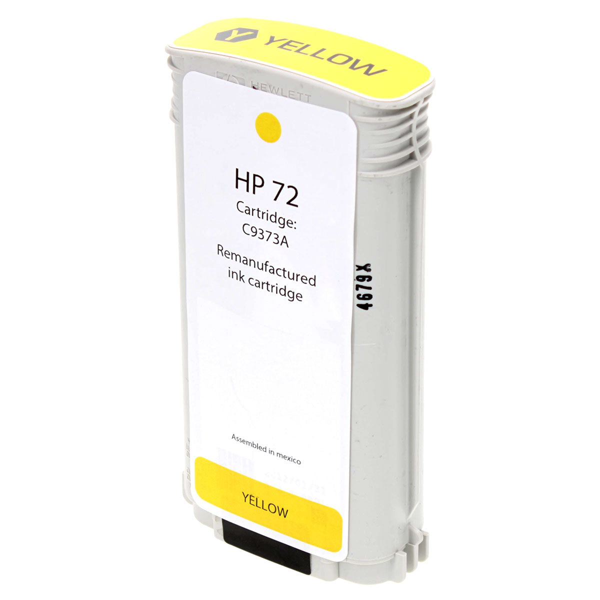 Remanufactured Yellow Ink Cartridge for HP DESIGNJET HD PRO (L3S82A) / DESIGNJET SD PRO (L3S81B) + More 130ml (C9373A / 72)