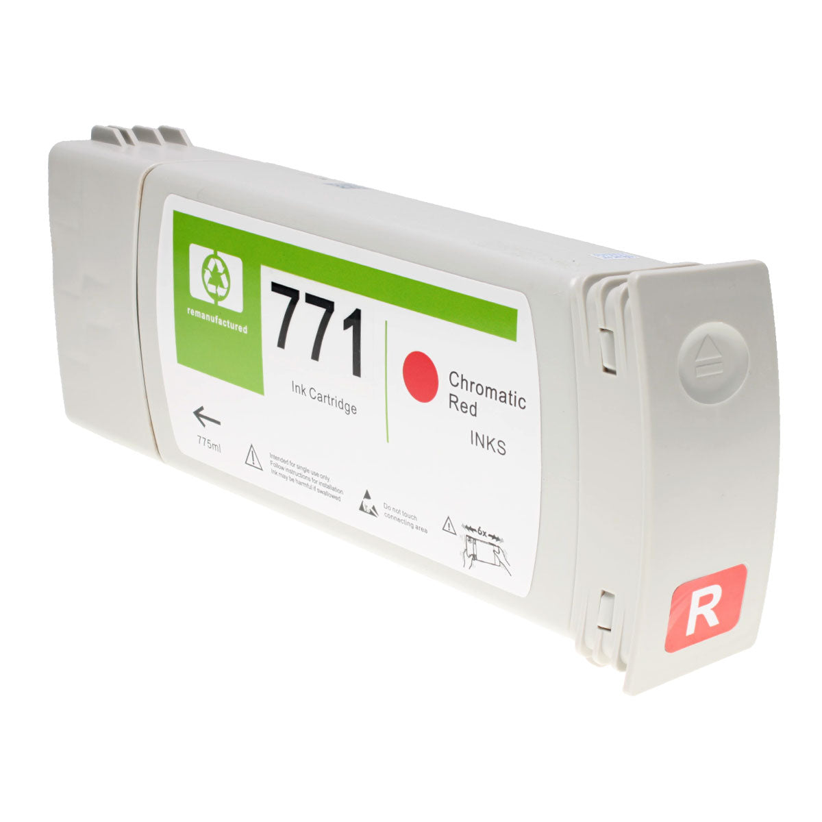 Remanufactured Red Ink Cartridge for HP DESIGNJET Z6200 / DESIGNJET Z6200 (42") + More 775ml (B6Y16A / 771)