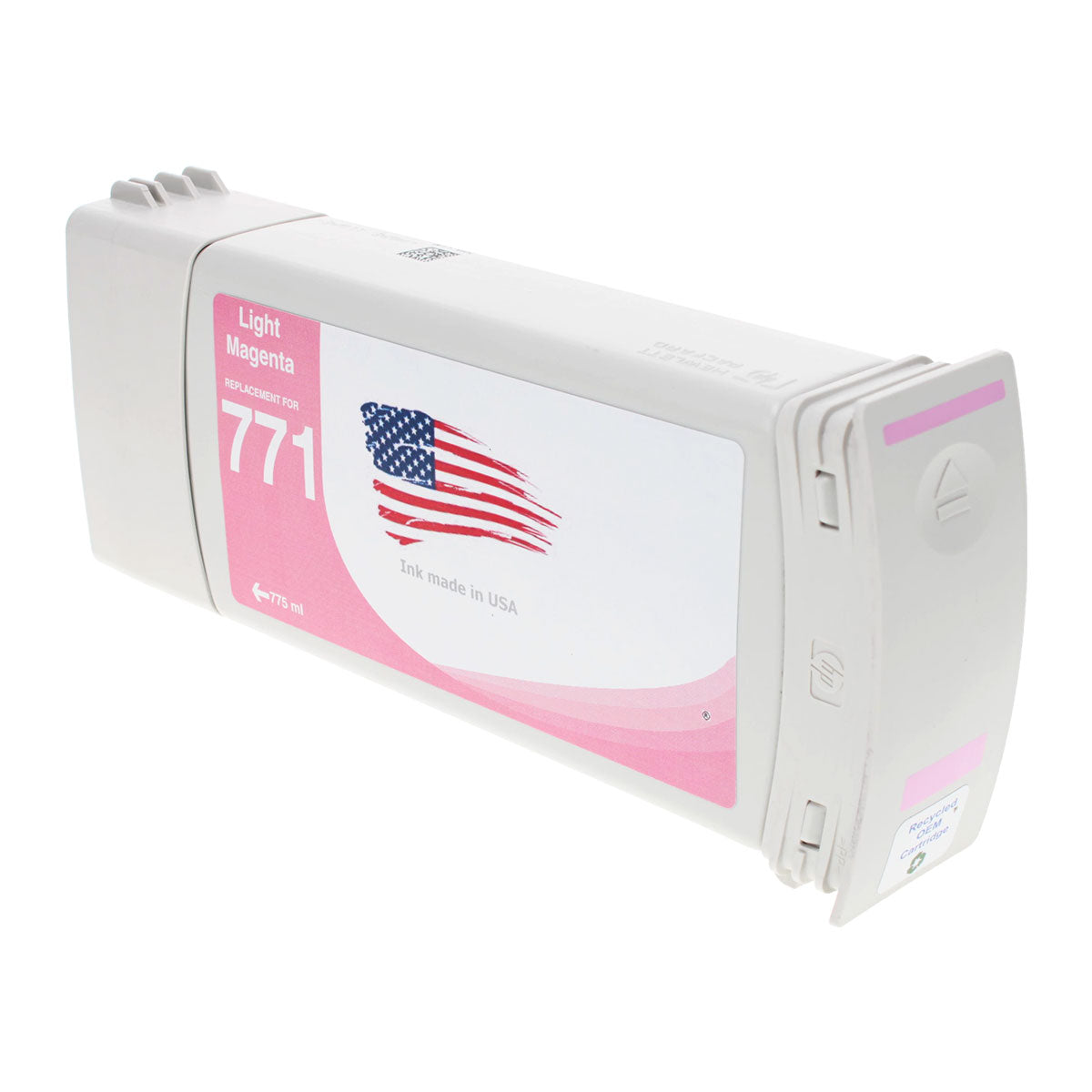 Compatible Light Magenta Ink Cartridge for HP DESIGNJET Z6200 / DESIGNJET Z6200 (42") + More 775ml (B6Y19A / 771)