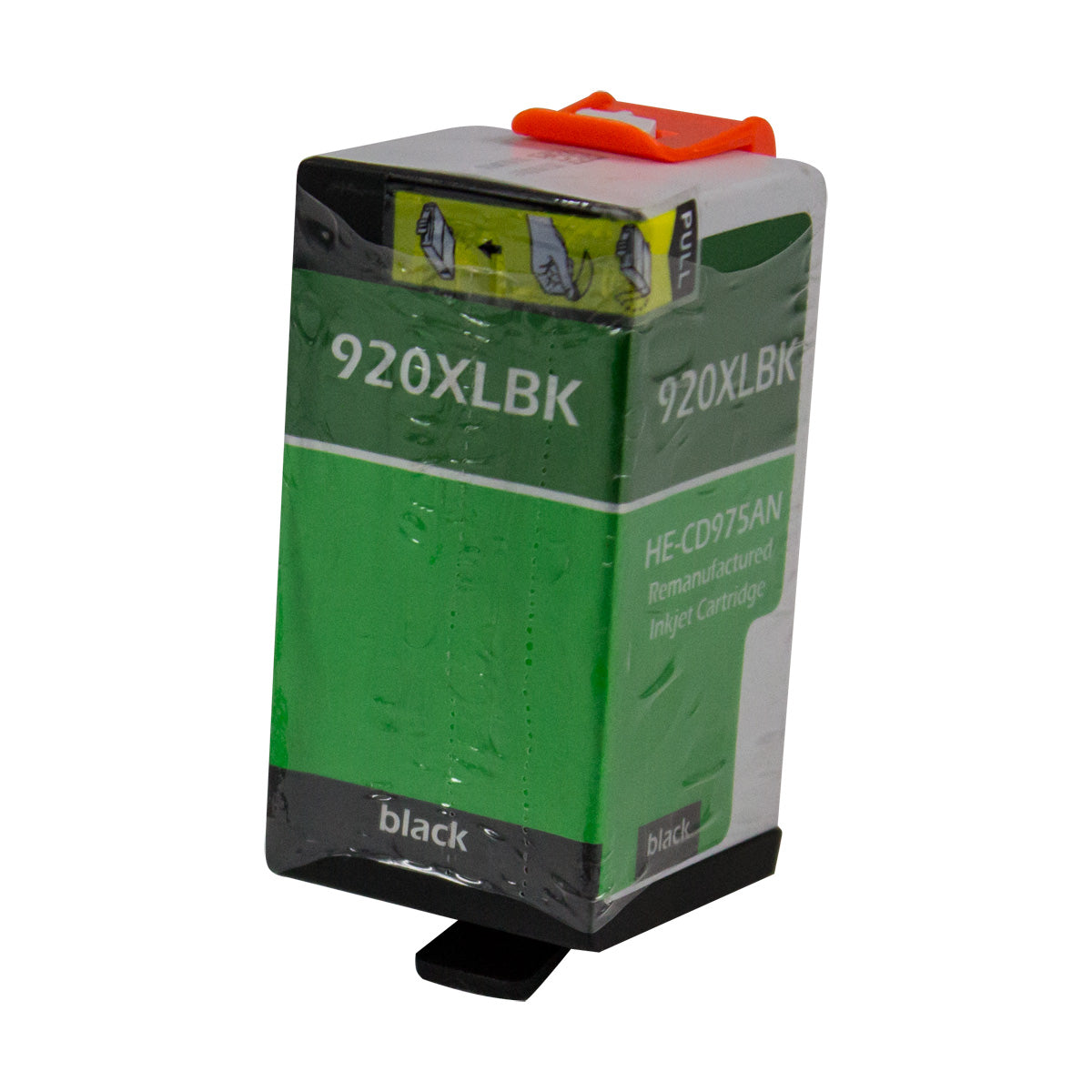 Remanufactured Black Ink Cartridge for HP OFFICEJET 6000 / OFFICEJET 6500 + More 1.8K High Yield (CD975AN / 920XL)