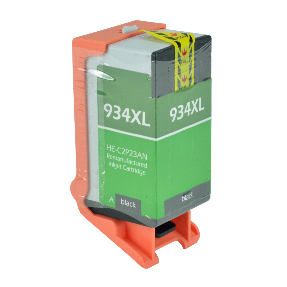 Remanufactured Black Ink Cartridge for HP OFFICEJET 6812 / OFFICEJET 6815 + More 1K High Yield (C2P23AN / 934XL)