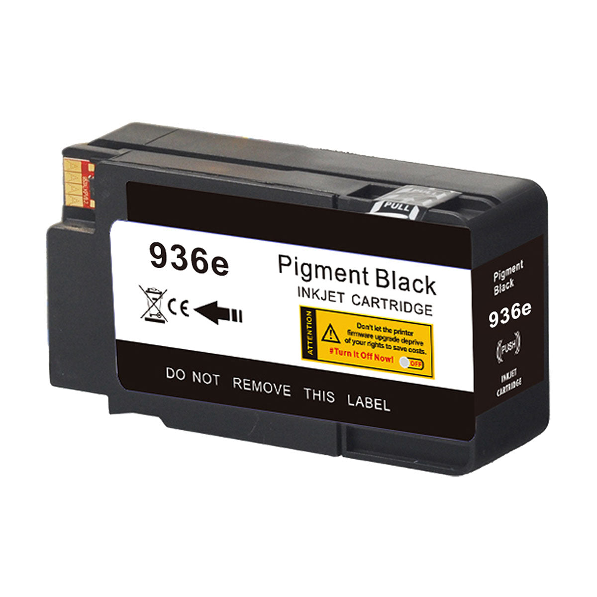 Remanufactured Black Ink Cartridge for HP OFFICEJET PRO 9110B / OFFICEJET PRO 9117B + More New Chip (4S6V6LN / 936E)
