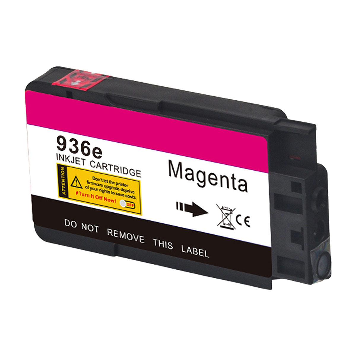 Remanufactured Magenta Ink Cartridge for HP OFFICEJET PRO 9110B / OFFICEJET PRO 9117B + More New Chip (4S6V4LN / 936E)
