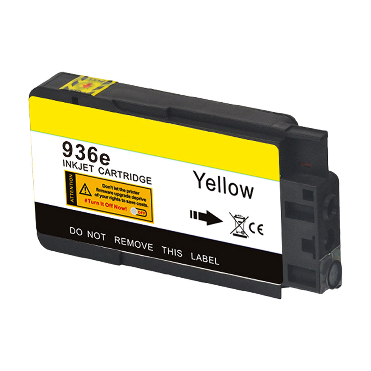 Remanufactured Yellow Ink Cartridge for HP OFFICEJET PRO 9110B / OFFICEJET PRO 9117B + More New Chip (4S6V5LN / 936E)