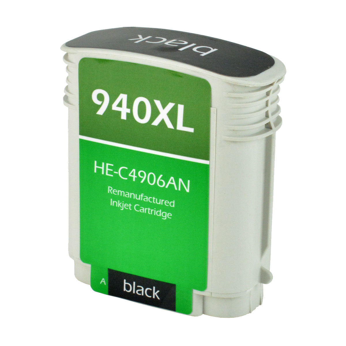 Remanufactured Black Ink Cartridge for HP OFFICEJET PRO 8000 / OFFICEJET PRO 8000W + More 2.2K High Yield (C4906AN / 940XL)
