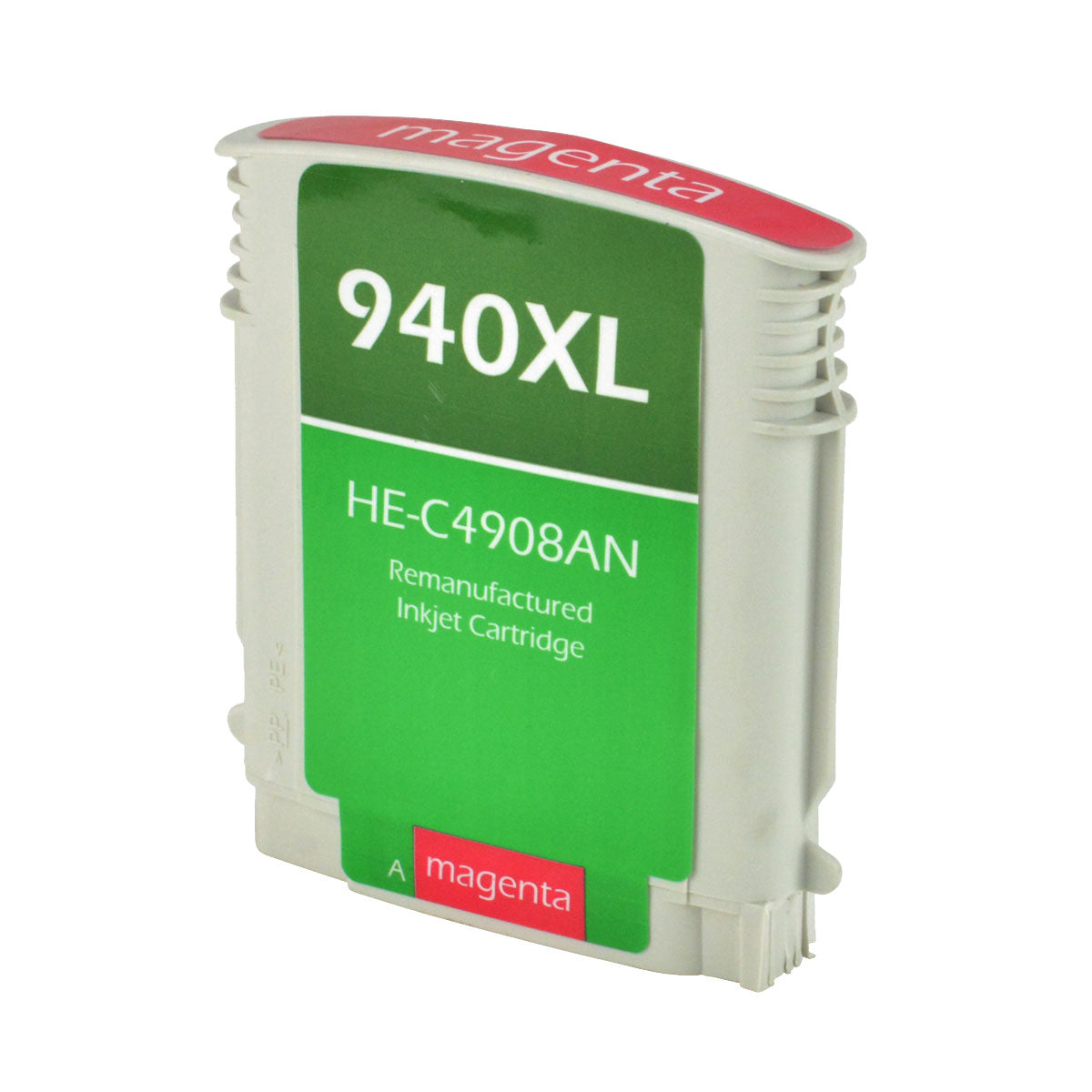 Remanufactured Magenta Ink Cartridge for HP OFFICEJET PRO 8000 / OFFICEJET PRO 8000W + More 1.4K High Yield (C4908AN / 940XL)