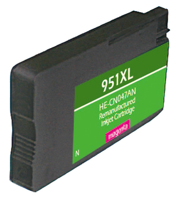 Remanufactured Magenta Ink Cartridge for HP OFFICEJET PRO 251DW / OFFICEJET PRO 276DW + More 1.5K High Yield (CN047AN / 951XL)
