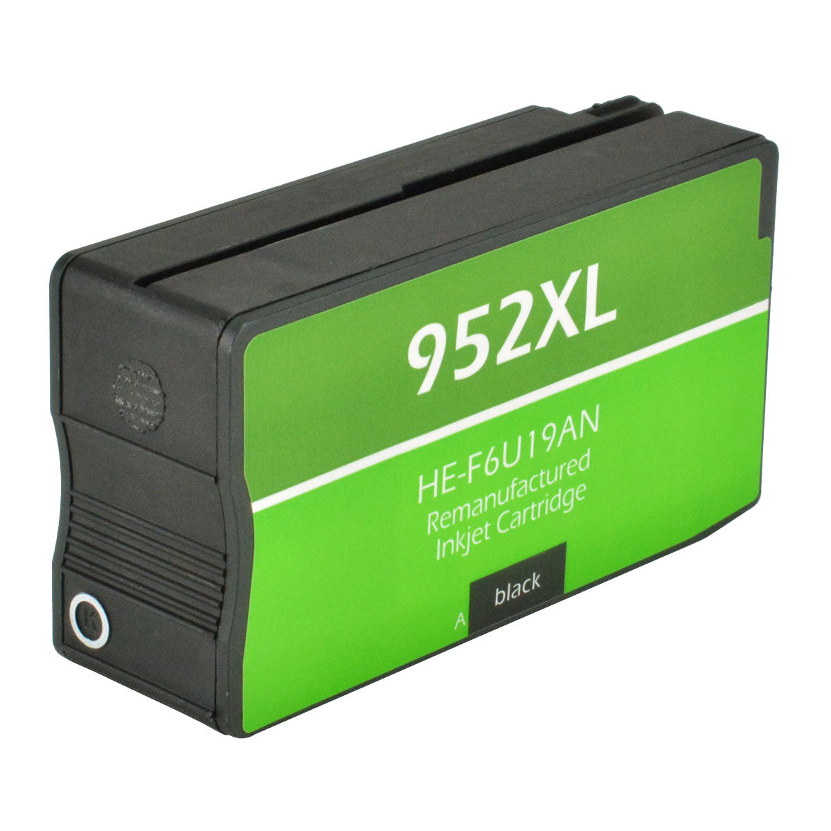 Remanufactured Black Ink Cartridge for HP OFFICEJET PRO 7740 / OFFICEJET PRO 8210 + More 2K High Yield (F6U19AN / 952XL)