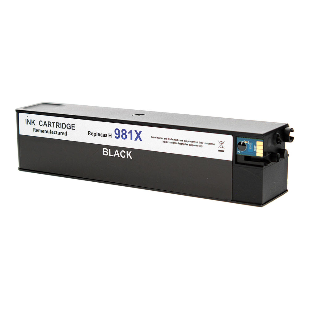 Remanufactured Black Ink Cartridge for HP PAFEWIDE 556 / PAFEWIDE 556DN + More 11K High Yield (L0R12A / 981XL)
