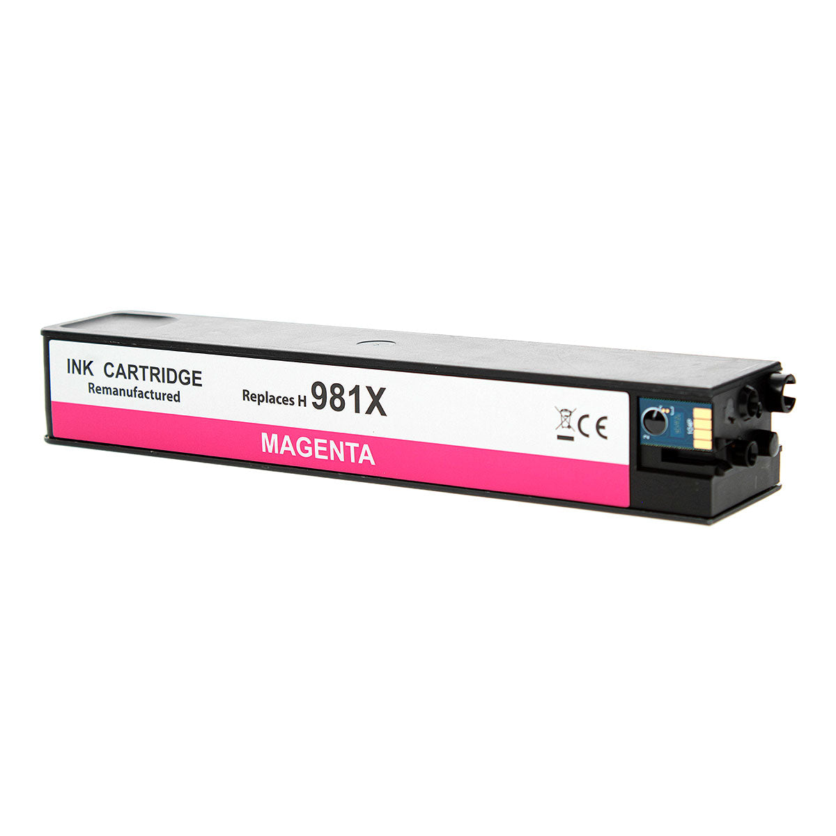 Remanufactured Magenta Ink Cartridge for HP PAFEWIDE 556 / PAFEWIDE 556DN + More 10K High Yield (L0R10A / 981XL)