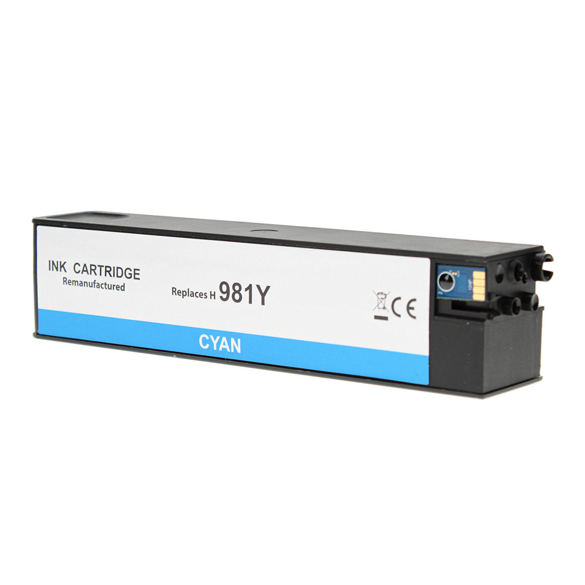 Remanufactured Cyan Ink Cartridge for HP PAFEWIDE 556 / PAFEWIDE 556DN + More 16K Extra High Yield (L0R13A / 981Y)