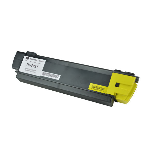 Compatible Yellow Toner Cartridge for Kyocera ECOSYS M6026CDN / M6026CIDN + More 5K Yield (1T02KVAUS0 / TK-592Y)