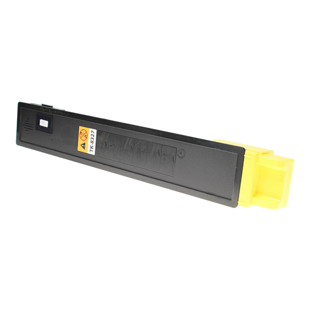 Compatible Yellow Toner Cartridge for Kyocera CS 2551CI / TASKalfa 2551ci 12K Yield TAA (1T02NPAUS0 / TK-8327Y)