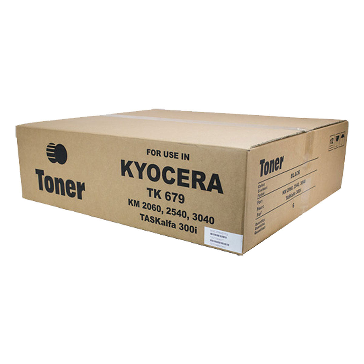 Compatible Black Waste Toner Container for Kyocera CS-2540 / CS-2560 + More 20K Yield (1T02H00CS0 / TK-675)