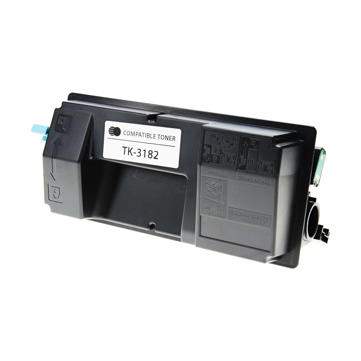 Compatible Black Toner Cartridge for Kyocera ECOSYS M3655idn / P3055DN + More 21K Yield (1T02T70US0 / TK-3182)