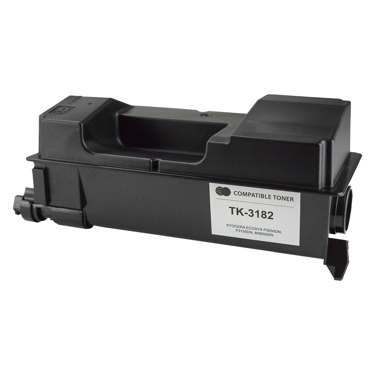 Compatible Black Toner Cartridge for Kyocera ECOSYS M3655idn / P3055DN + More 32K Yield Jumbo (1T02T70US0 / TK-3182)