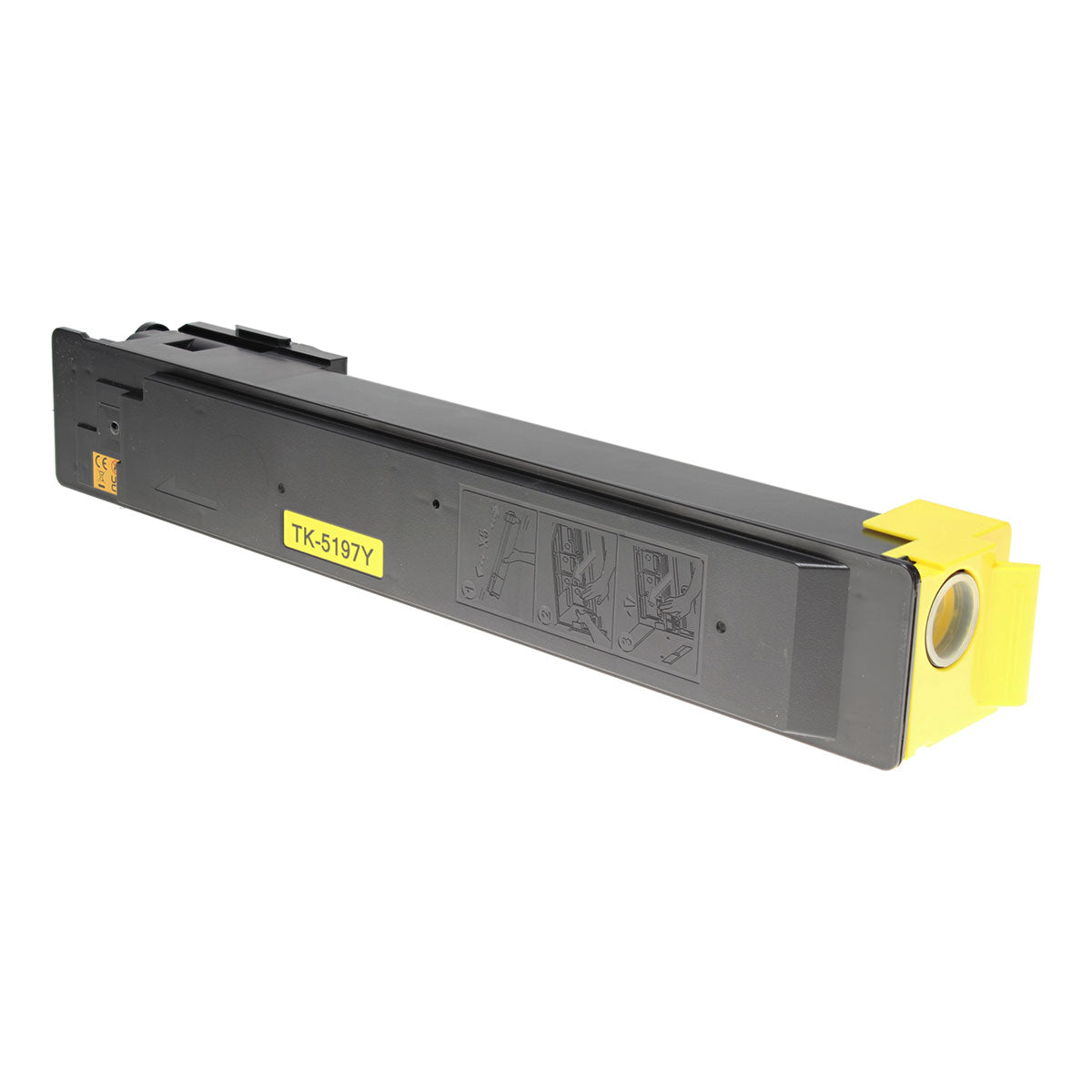 Compatible Yellow Toner Cartridge for Kyocera CS 306CI / CS 307CI + More 7K Yield TAA (1T02R4AUS0 / 1T02R4ACS0)