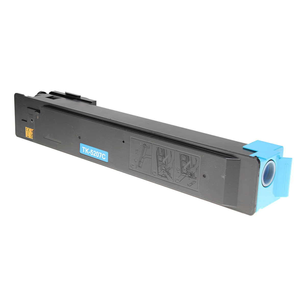 Compatible Cyan Toner Cartridge for Kyocera CS 356CI / CS 358CI + More 12K Yield TAA (1T02R5CUS0 / TK-5207C)