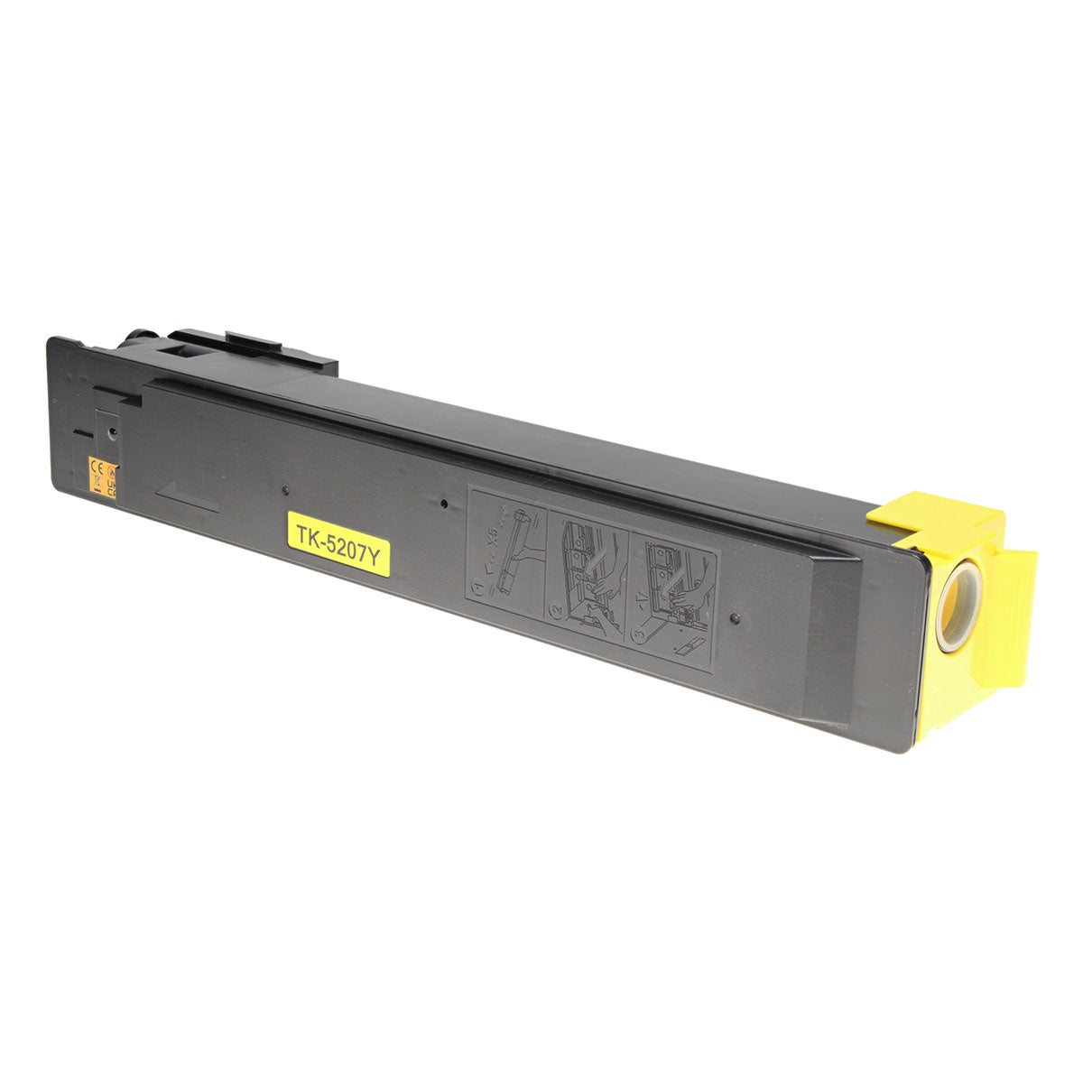 Compatible Yellow Toner Cartridge for Kyocera CS 356CI / CS 358CI + More 12K Yield TAA (1T02R5AUS0 / TK-5207Y)
