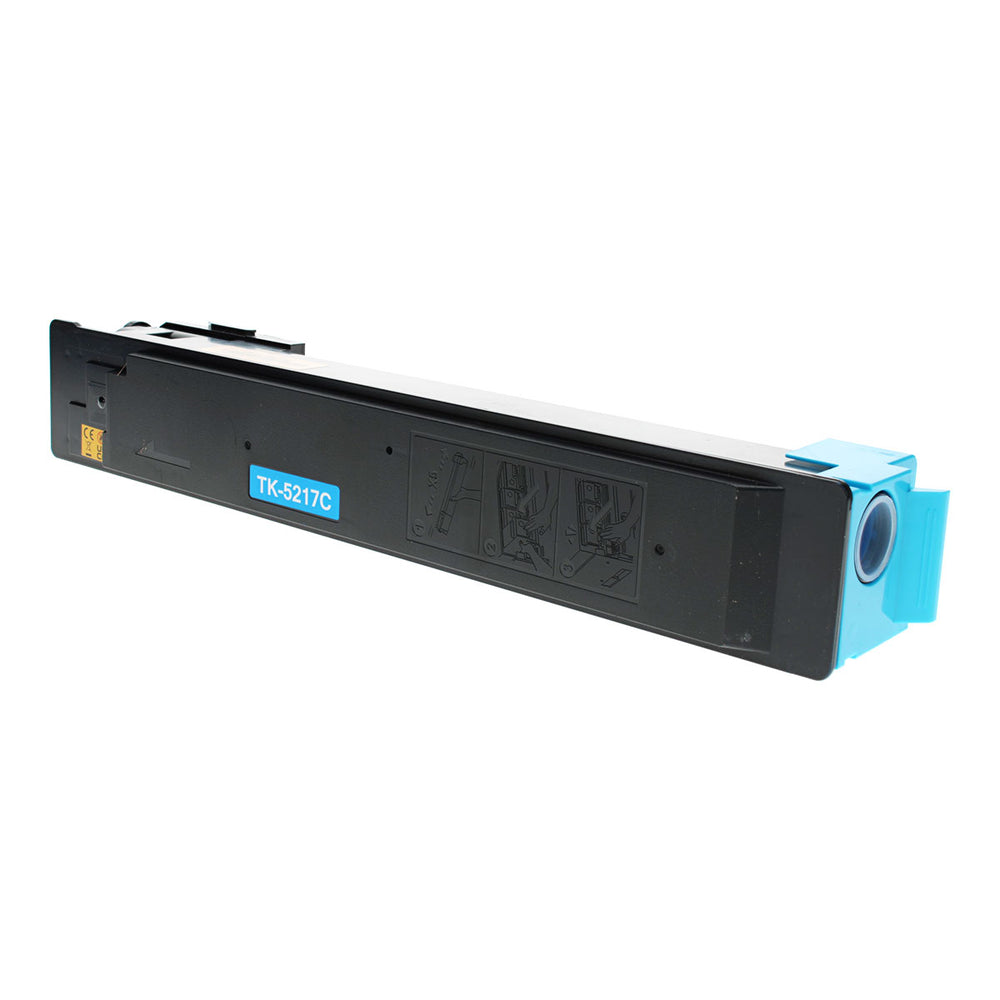 Compatible Cyan Toner Cartridge for Kyocera CS 406CI / TASKalfa 406ci 15K Yield TAA (1T02R6CUS0 / TK-5217C)