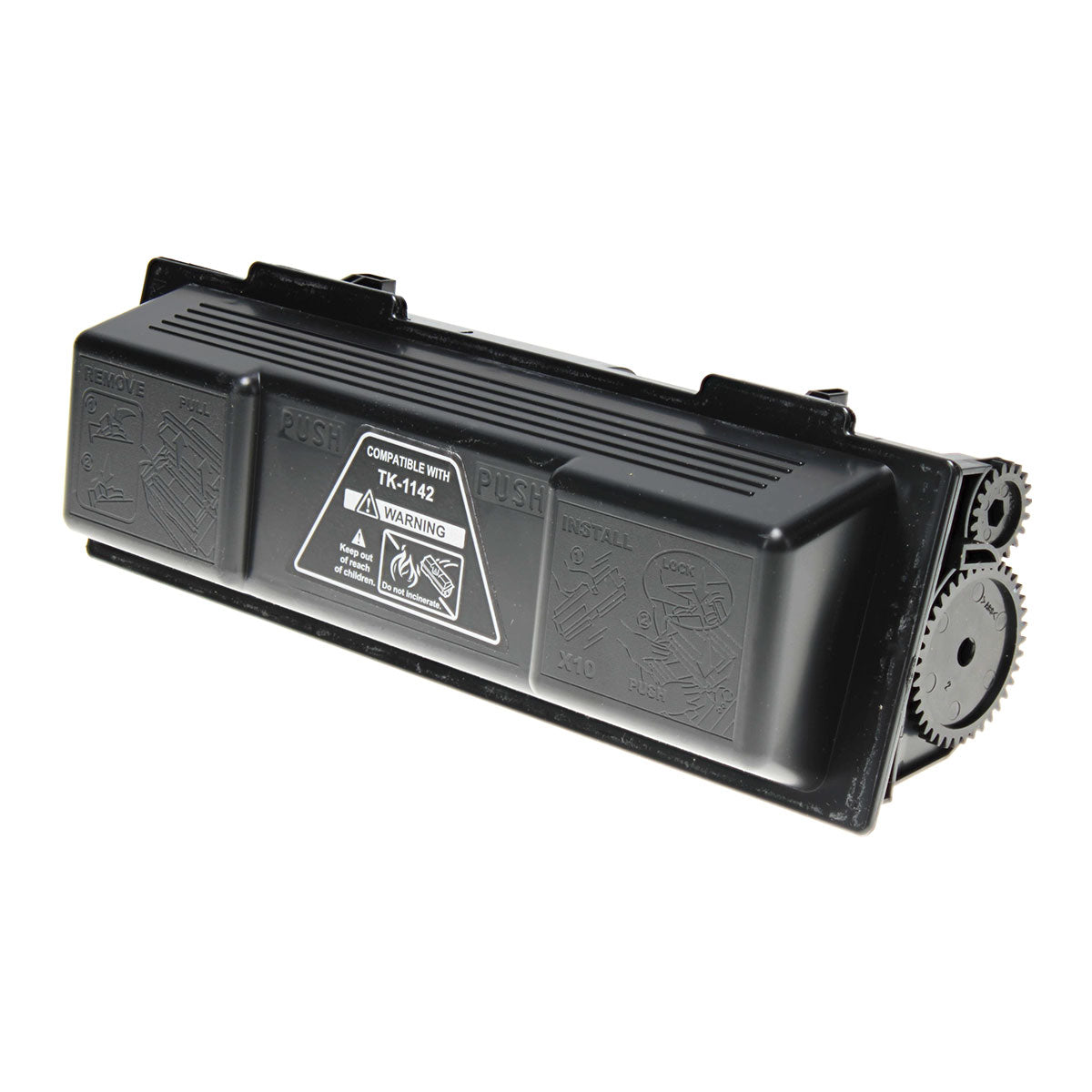 Compatible Black Toner Cartridge for Kyocera ECOSYS FS-1035MFP / FS-1135 MFP + More 7.2K Yield TAA (1T02ML0US0 / TK-1142)