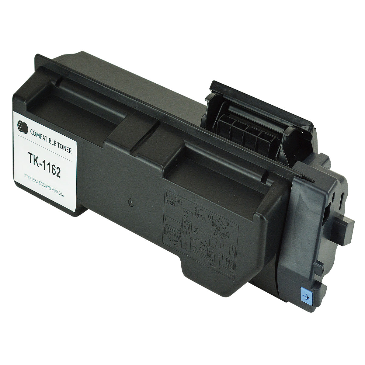 Compatible Black Toner Cartridge for Kyocera P2040DW 7.2K Yield (1T02RY0US0 / TK-1162)