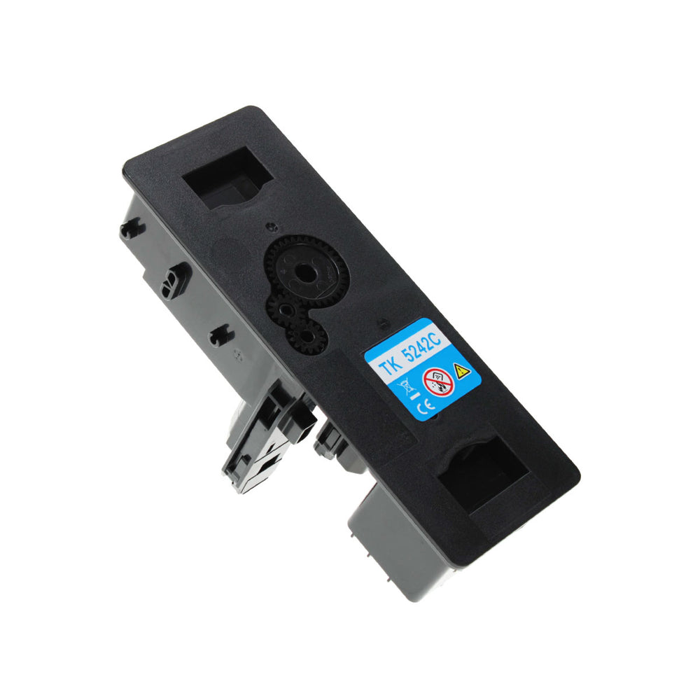 Compatible Cyan Toner Cartridge for Kyocera M5526CDW / ECOSYS P5026CDN + More 3K Yield TAA (1T02R7CUS0 / TK-5242C)