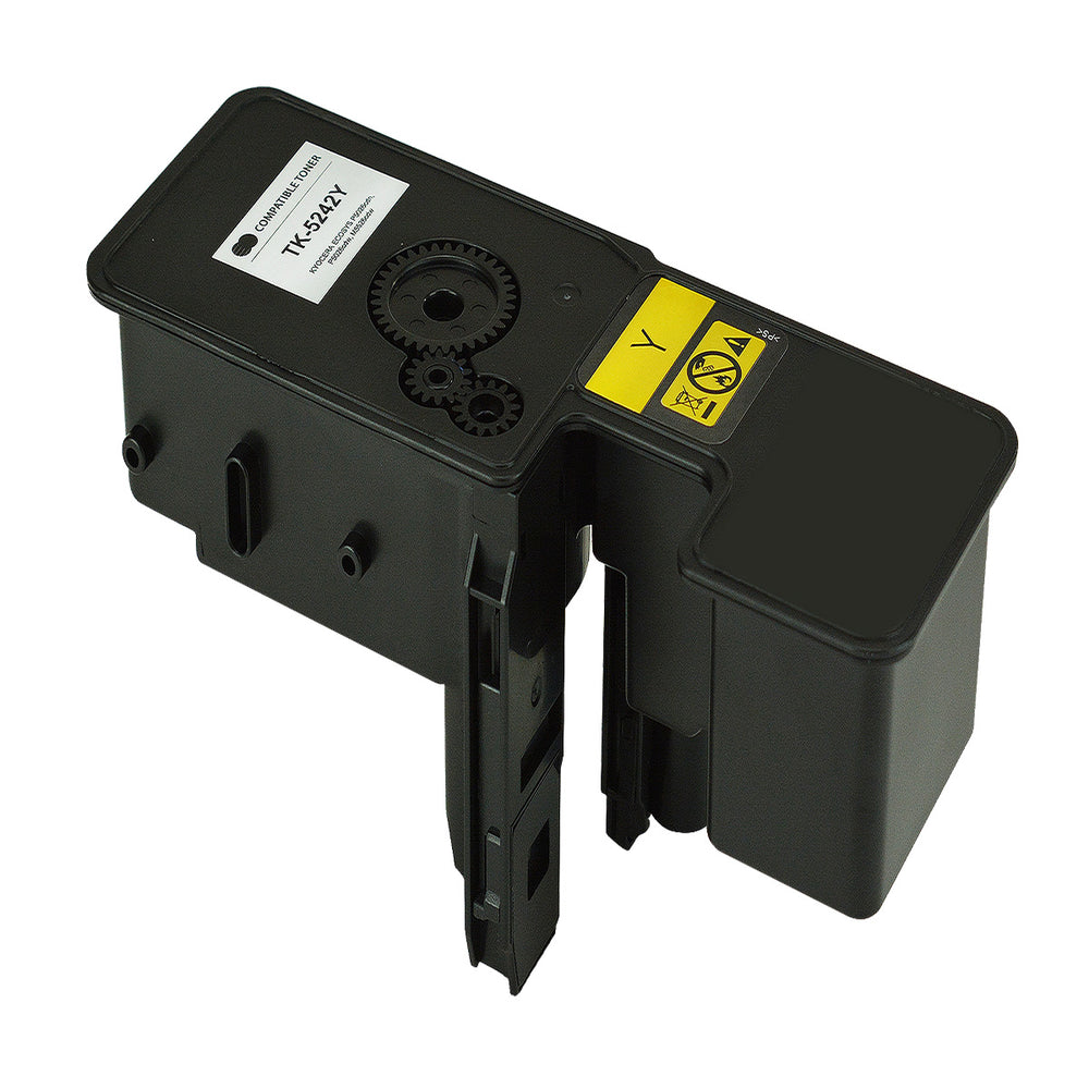 Compatible Yellow Toner Cartridge for Kyocera M5526CDW / ECOSYS P5026CDN + More 3K Yield (1T02R7AUS0 / TK-5242Y)