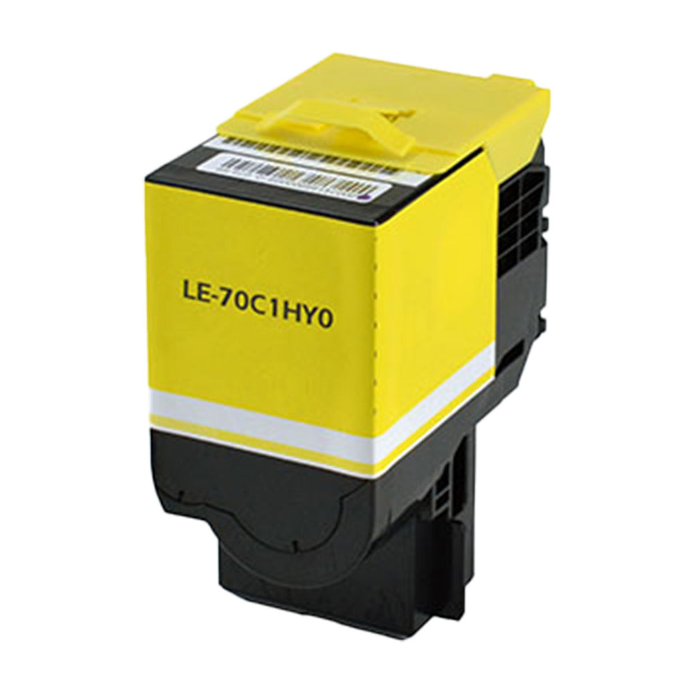 Compatible Yellow Toner Cartridge for Lexmark CS310DN / CS310N + More 3K High Yield (70C1HY0 / 701HY)