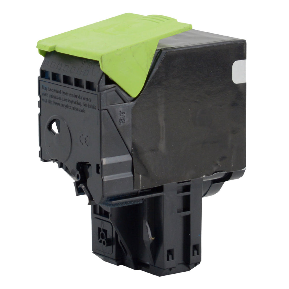 Remanufactured Yellow Toner Cartridge for Lexmark CS421DN / CS521DN + More 5K Extra High Yield TAA (78C1XY0)