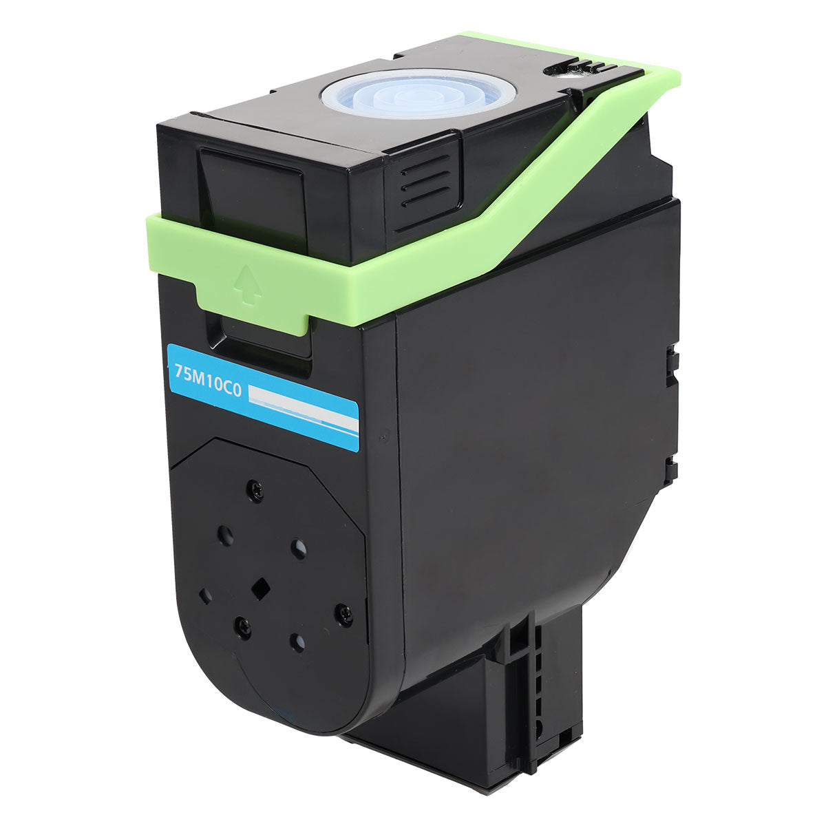 Remanufactured Cyan Toner Cartridge for Lexmark CS531DW / CS632DWE + More 2K Yield (75M10C0)