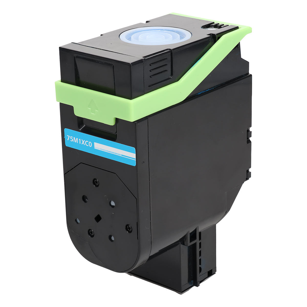 Remanufactured Cyan Toner Cartridge for Lexmark CS632DWE / CX635ADWE 11.7K High Yield (75M0X20 / 75M1XC0)