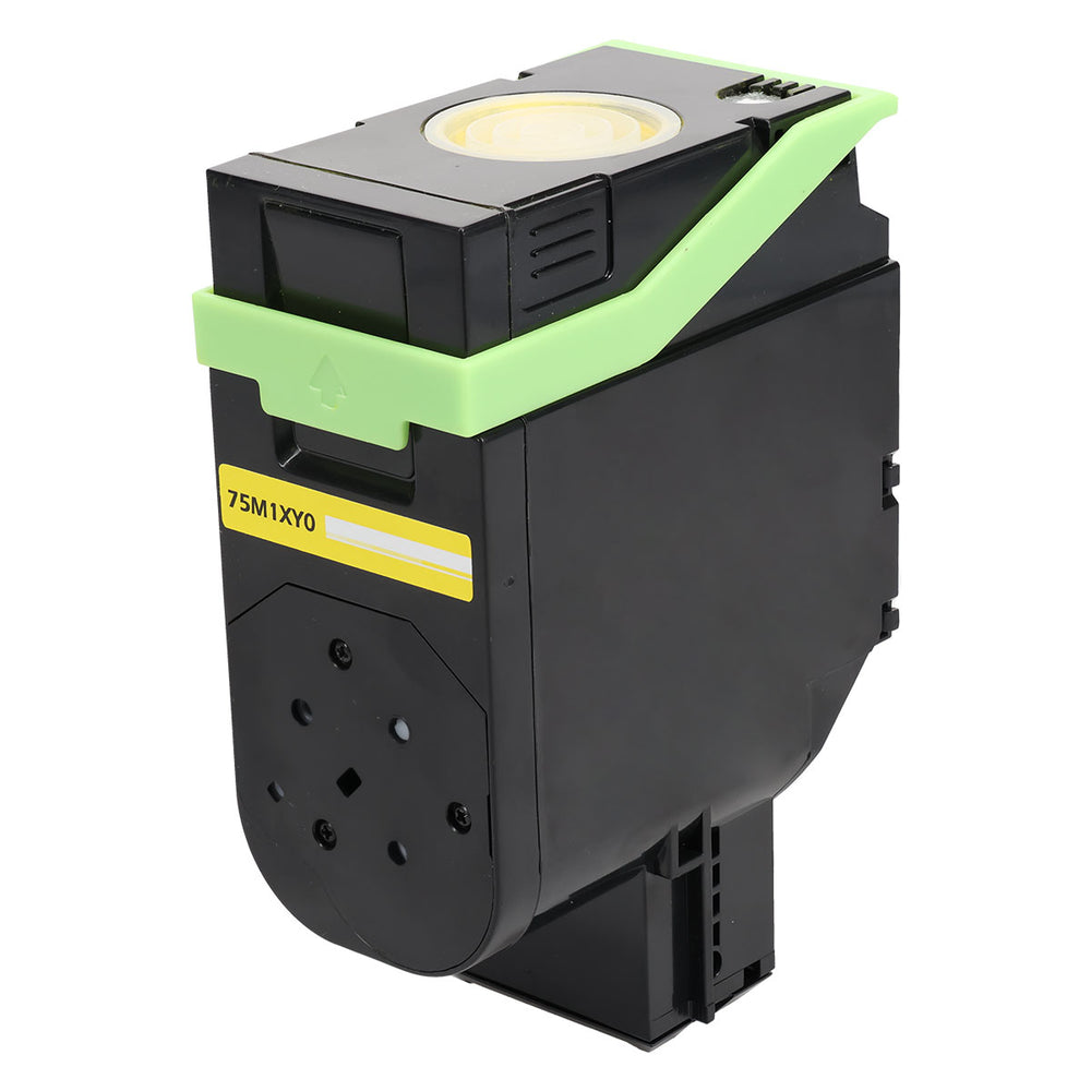 Remanufactured Yellow Toner Cartridge for Lexmark CS632DWE / CX635ADWE 11.7K High Yield (75M0X40 / 75M1XY0)