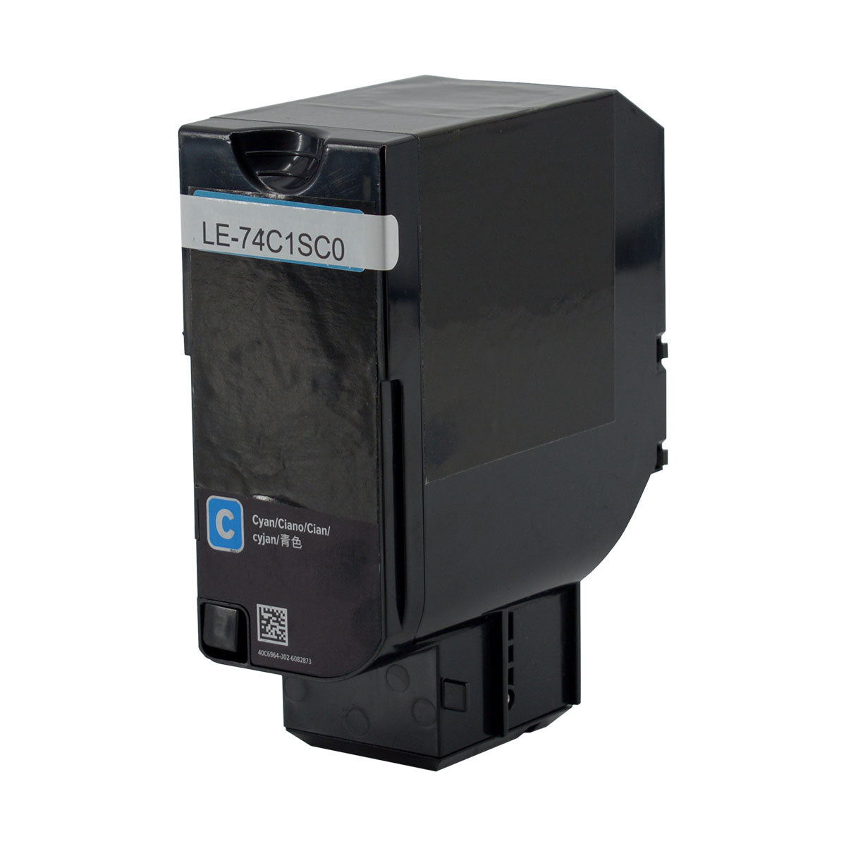 Remanufactured Cyan Toner Cartridge for Lexmark CS720DE / CS720DTE + More 7K Yield (74C1SC0)