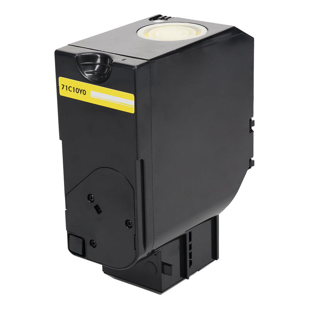 Remanufactured Yellow Toner Cartridge for Lexmark CS730DE / CS735DE + More 5K Yield (71C10Y0)
