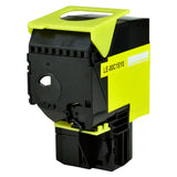 Remanufactured Yellow Toner Cartridge for Lexmark CX310DN / CX310N + More 2K Yield (80C0S40 / 801SY)