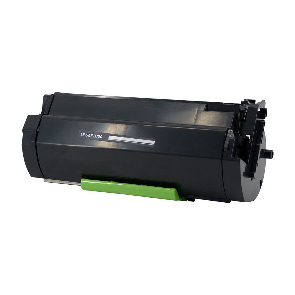 Compatible Black Toner Cartridge for Lexmark MS521DN / MS621DN + More 25K Ultra High Yield (56F1U00)