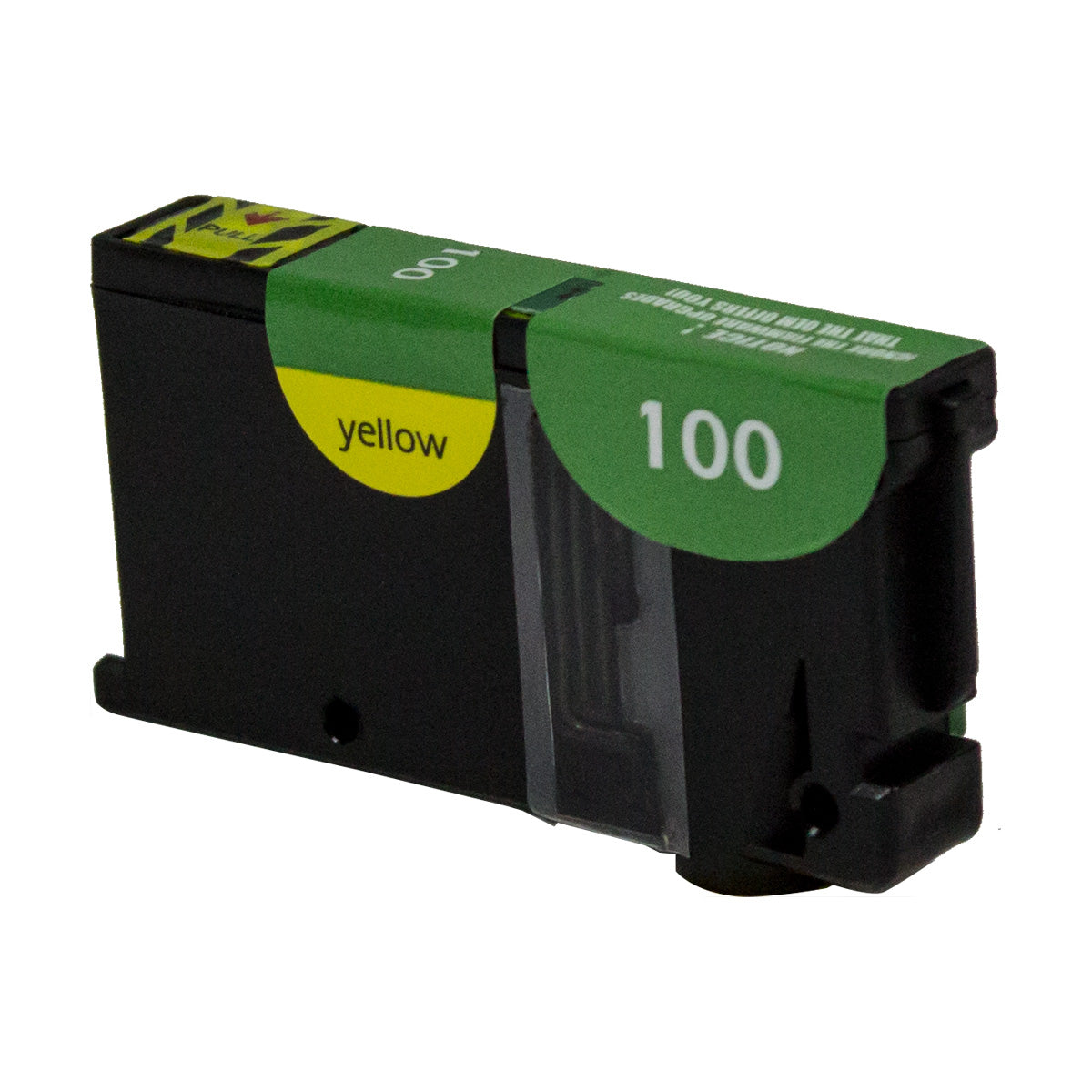 Remanufactured Yellow Ink Cartridge for Lexmark IMPACT S305 / INSTITUTION S505 + More (14N1056 / NO100XL)