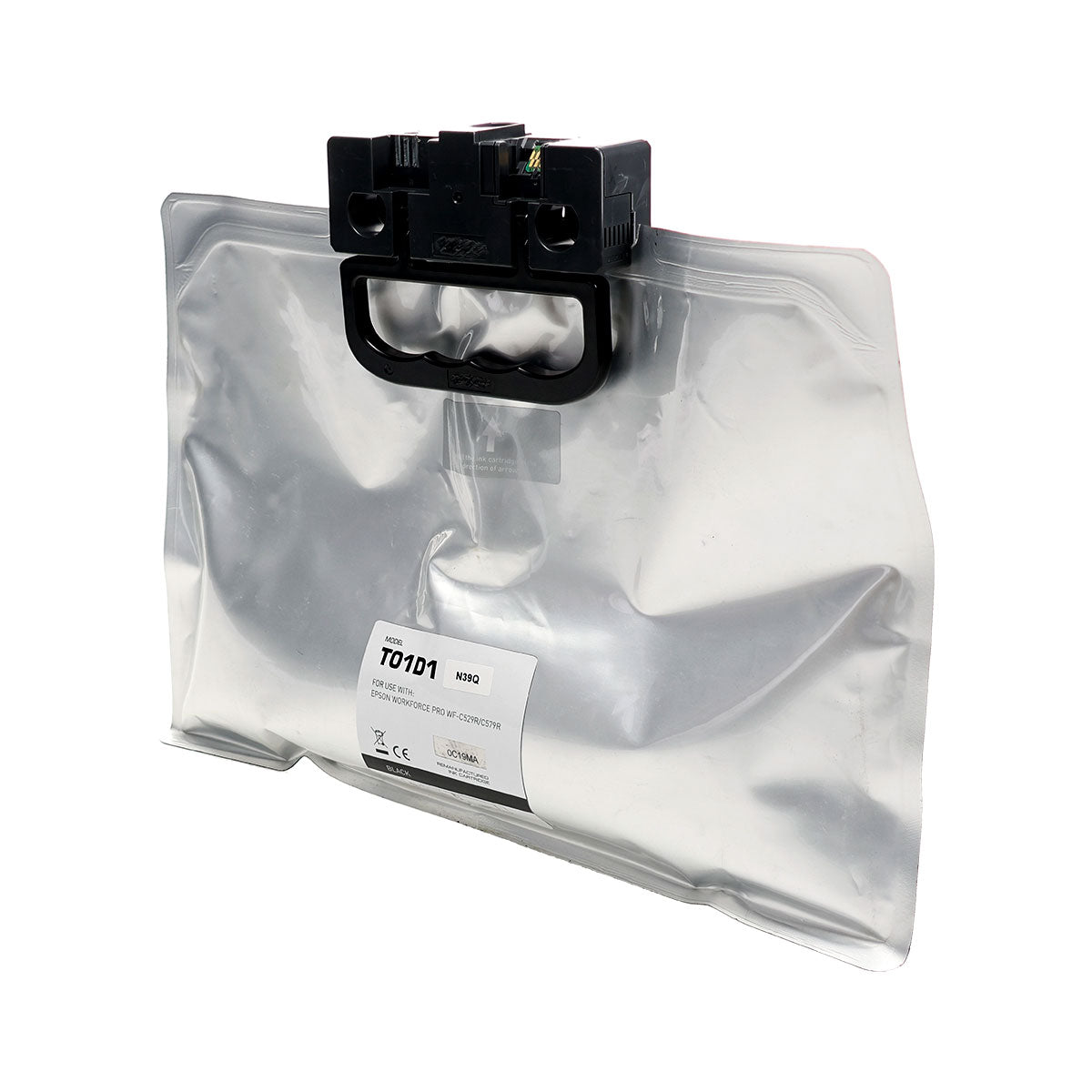Remanufactured Black Ink Cartridge for Epson WORKFORCE PRO WF-C529R / WORKFORCE PRO WF-C579R 50K Extra High Yield (T01D / T01D120)