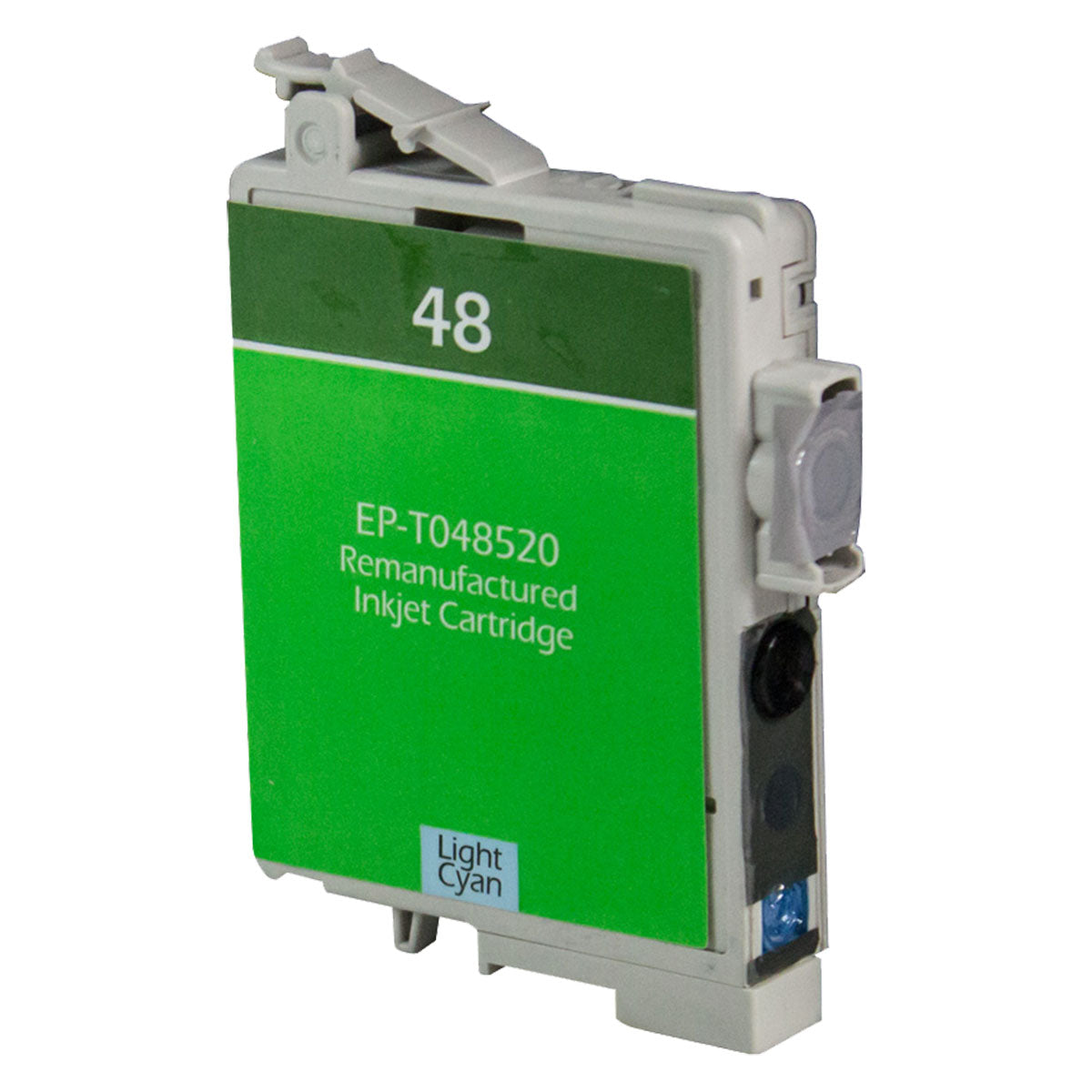 Remanufactured Photo Cyan Ink Cartridge for Epson STYLUS PHOTO R200 / STYLUS PHOTO R220 + More (T048520 / 48)