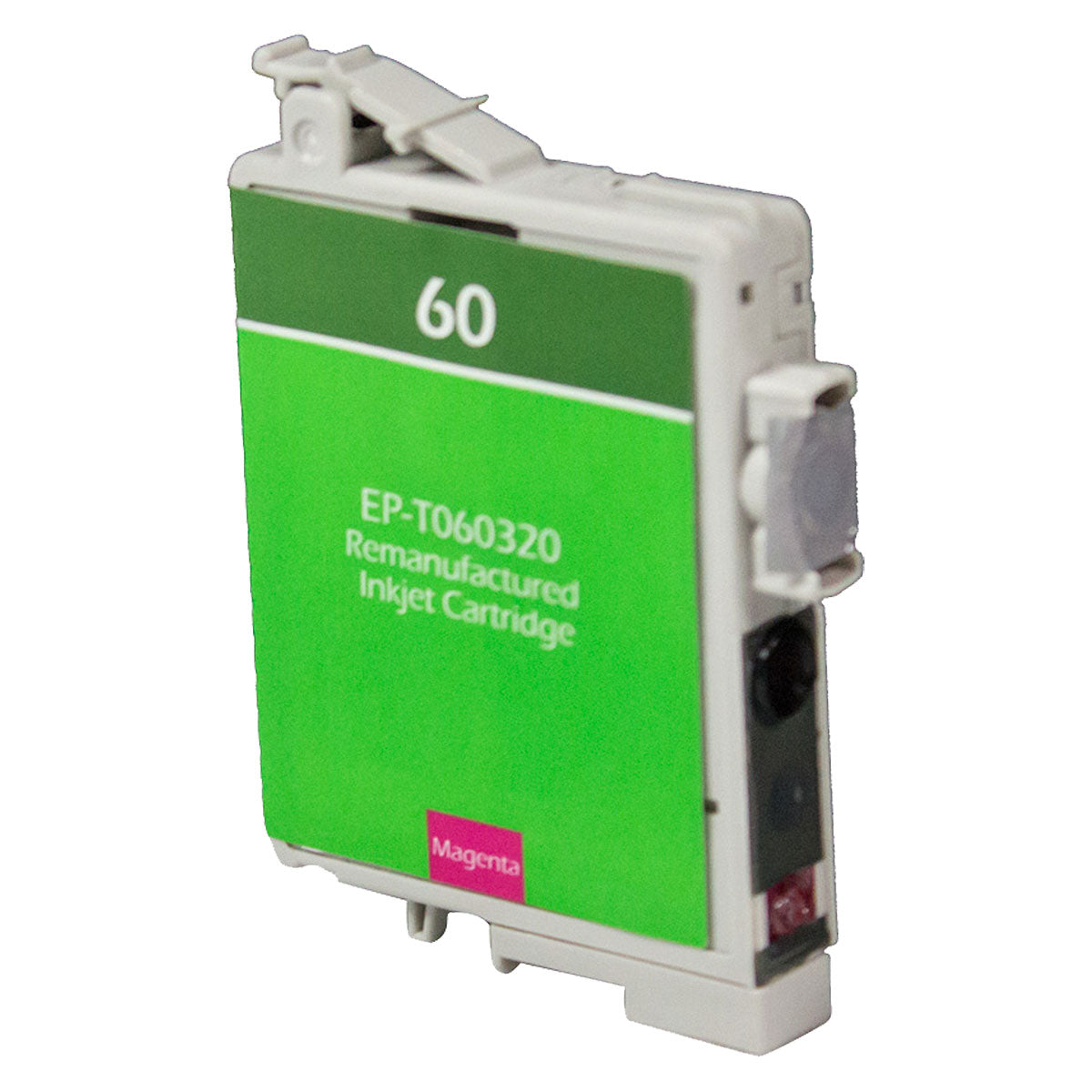 Remanufactured Magenta Ink Cartridge for Epson STYLUS C68 / STYLUS C88 + More (T060320 / 60)