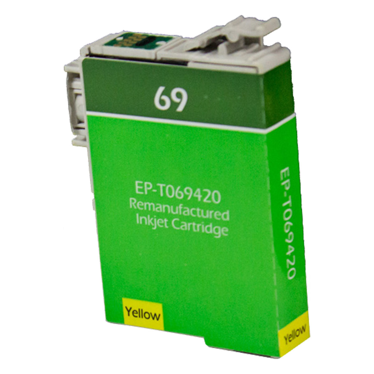 Remanufactured Yellow Ink Cartridge for Epson STYLUS CX5000 / STYLUS CX6000 + More (T069420 / 69)